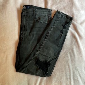Hollister high rise super skinny jeans